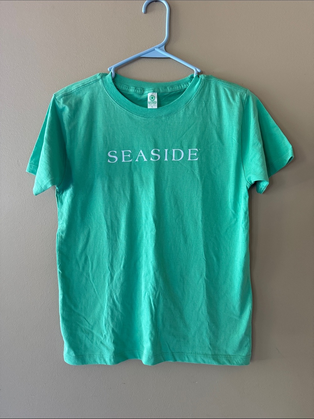 Green Seaside Soft Shirts Tee Youth Large